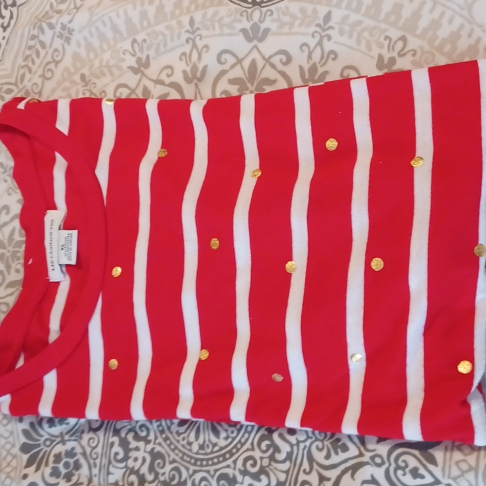 Liz Claiborne, Size XL, Red Top